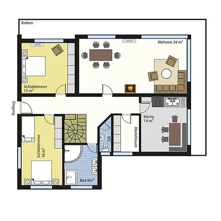 Penthouse Span Apartment